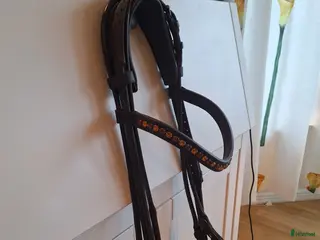 Träns hästutrustning Rundsytt kandar mörkbrunt i Torslanda - Annons 14