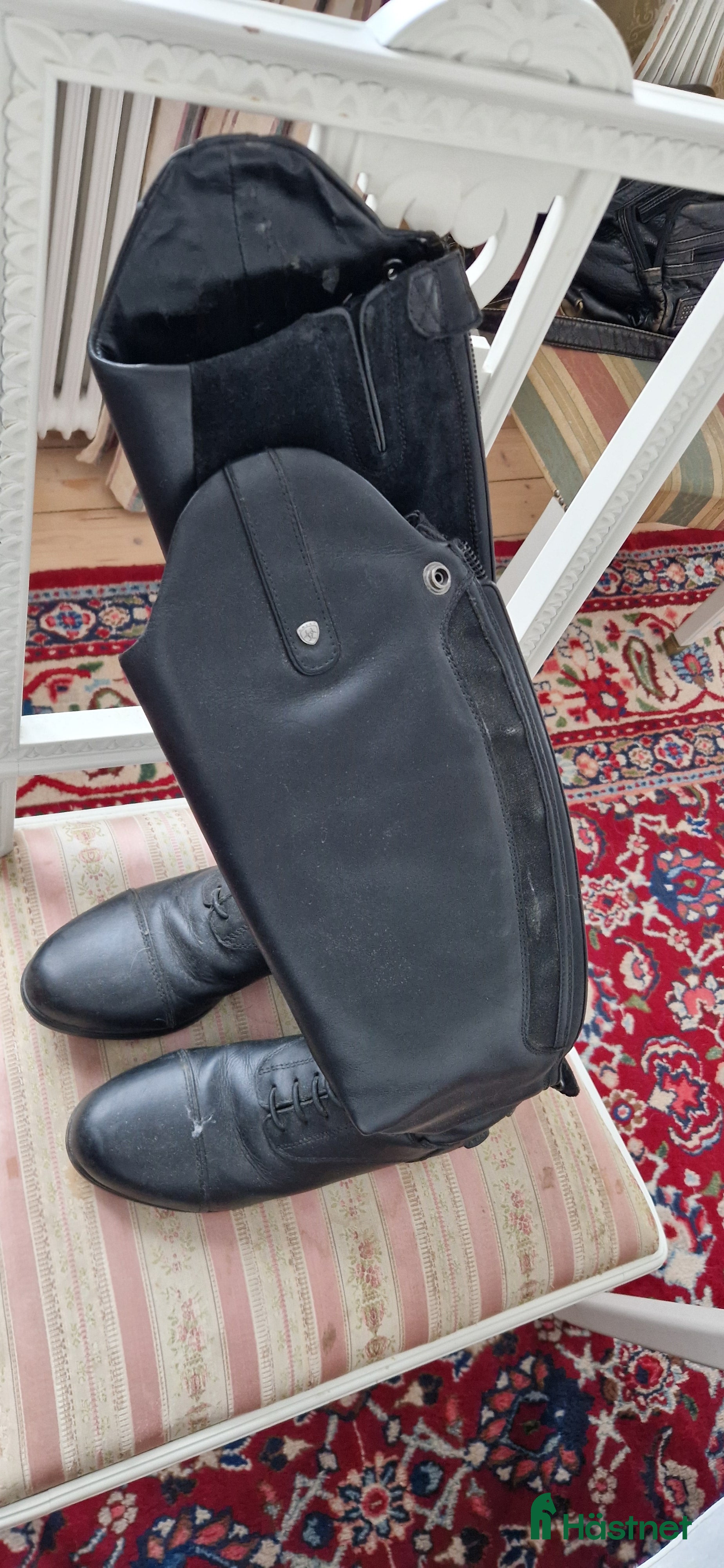 Ridstövlar ryttarutrustning till salu: 2 par ridstövlar  - Annons 12