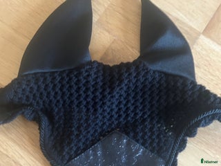 Övrig Hästutrustning hästutrustning till salu: Svart glittrig huva strl ponny i Svartsjö - Annons 1