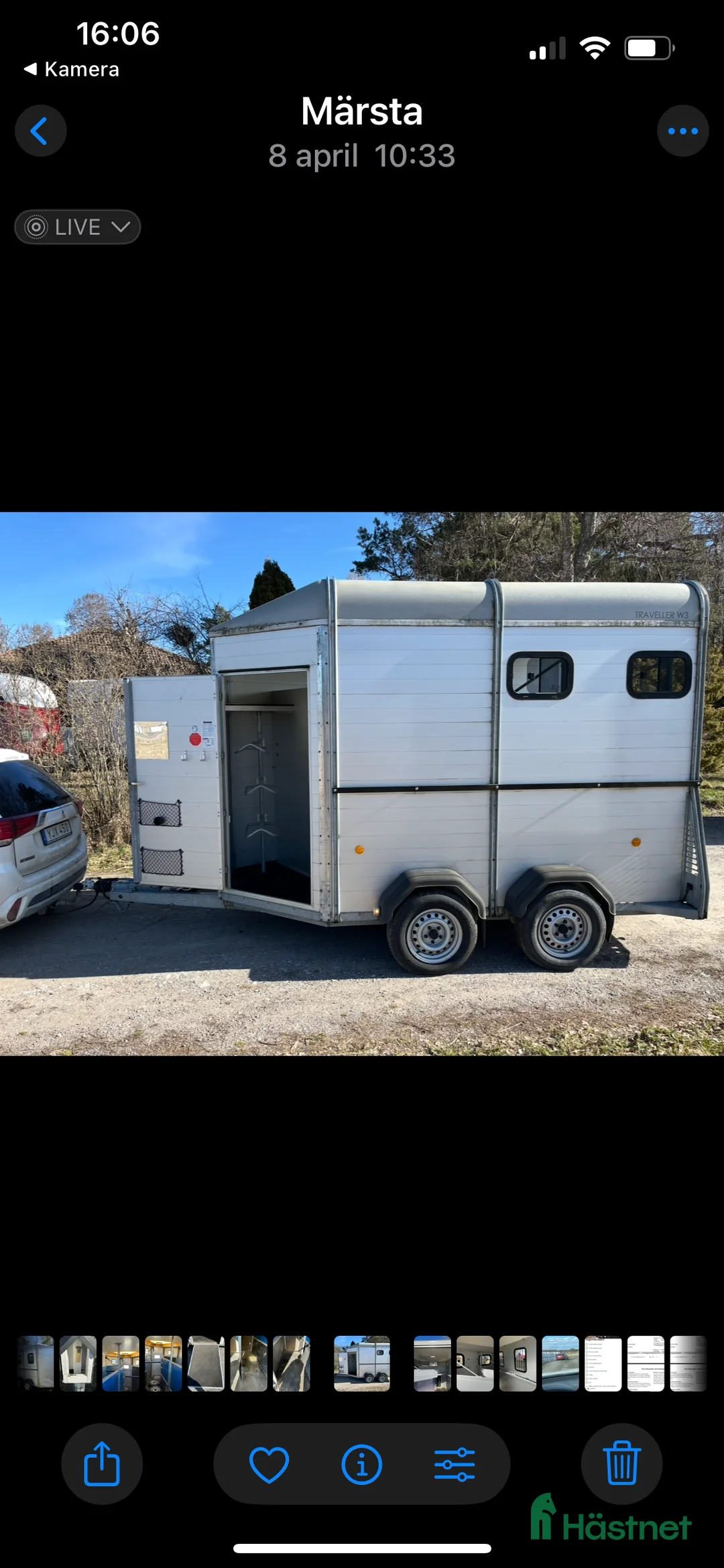 Hästtransporter  fordon & transport till salu: Böckmann 3 hästars - Annons 1