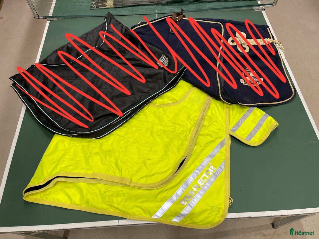 Täcken hästutrustning till salu: Diverse täcken i storlek 145 i Staffanstorp - Annons 6