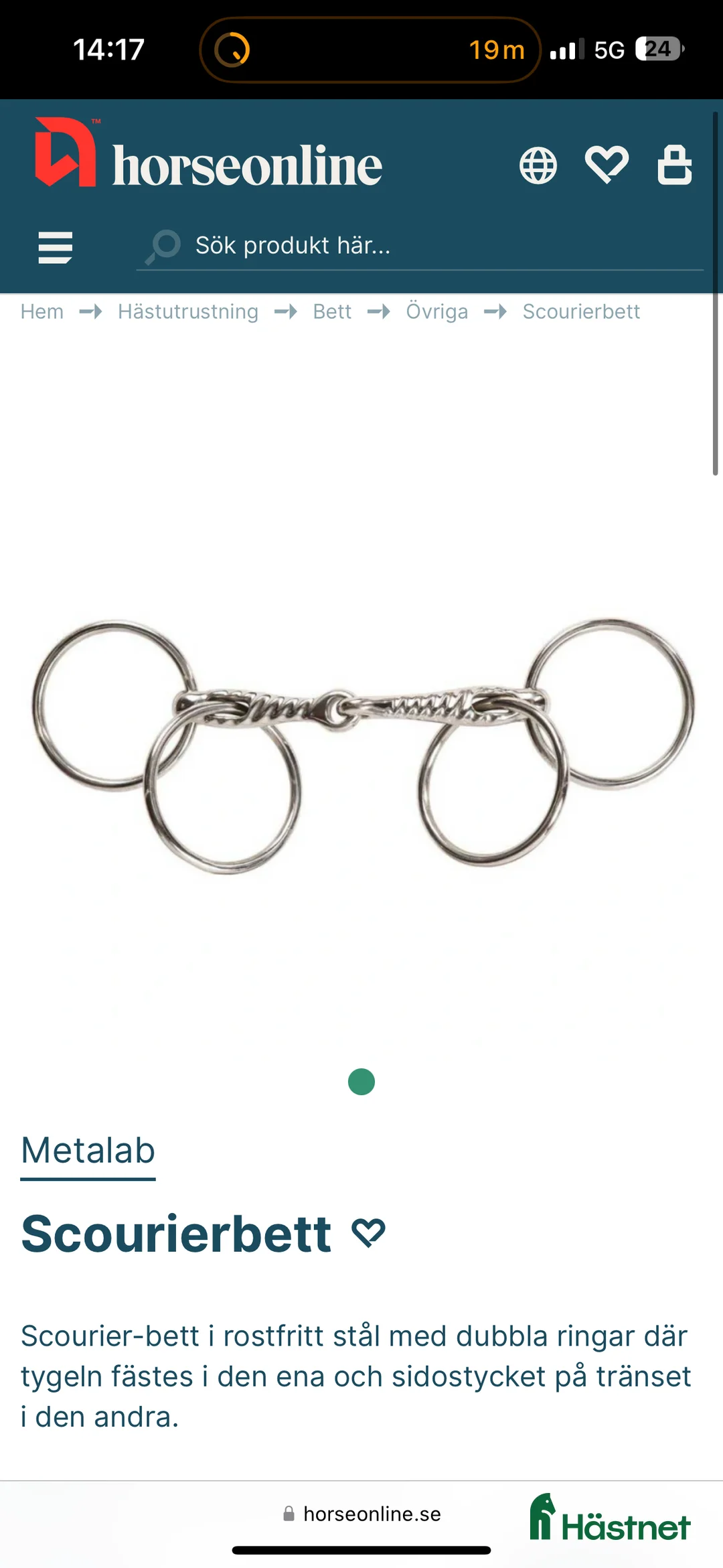 Bett hästutrustning till salu: Scourierbett och waterfordbett i Uppsala - Annons 2