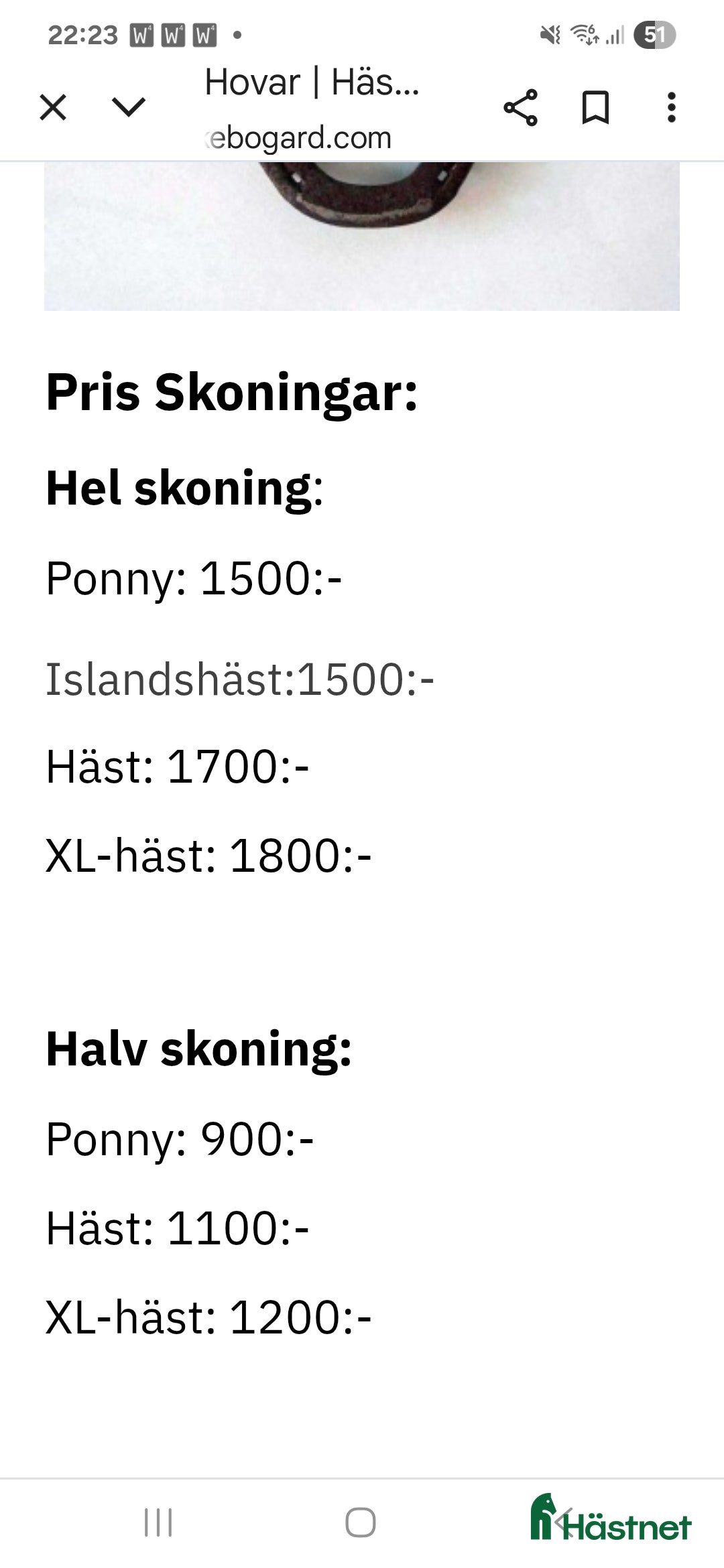  hästservice finnes: Godkänd Hovslagare  i Färentuna - Annons 2