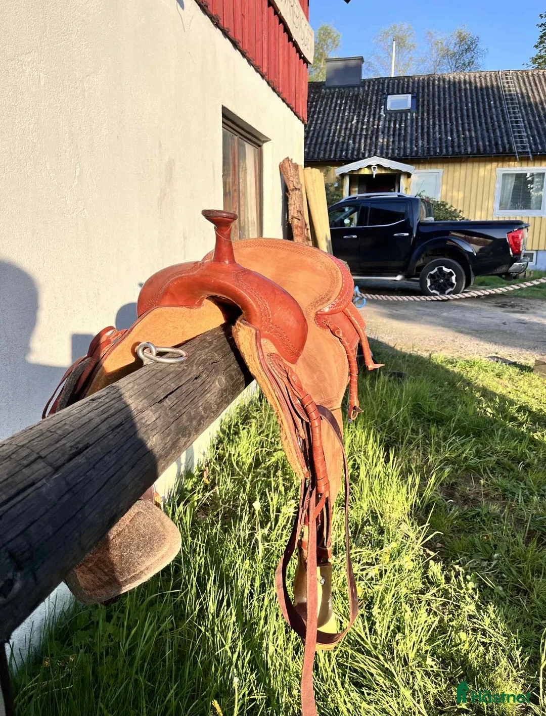 Sadlar hästutrustning till salu: Ranch cutter westernsadel  - Annons 2