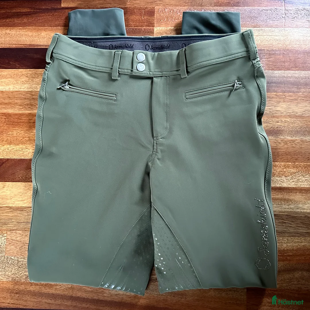 Ridbyxor ryttarutrustning till salu: Samshield Ridbyxor - Annons 1