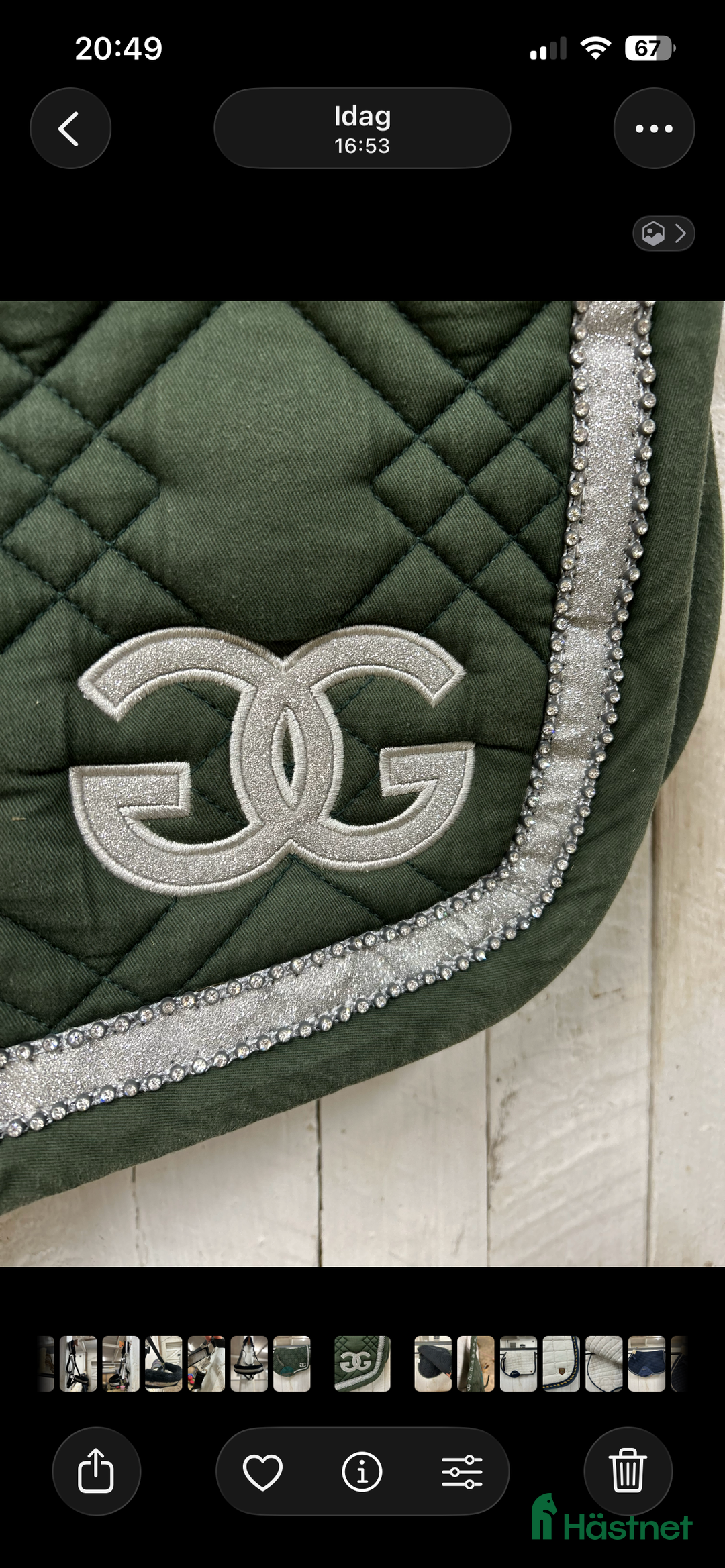 Schabrak & Vojlockar hästutrustning till salu: 2 St Glen Gordon schabrak i Trelleborg - Annons 4