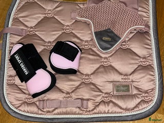 Övrig Hästutrustning hästutrustning till salu: Fint rosa sett i Johanneshov - Annons 2