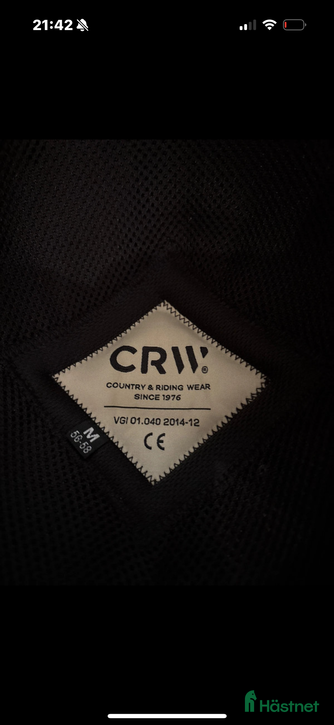 Hjälmar ryttarutrustning till salu: CRW RIDHJÄLM i Borås - Annons 4