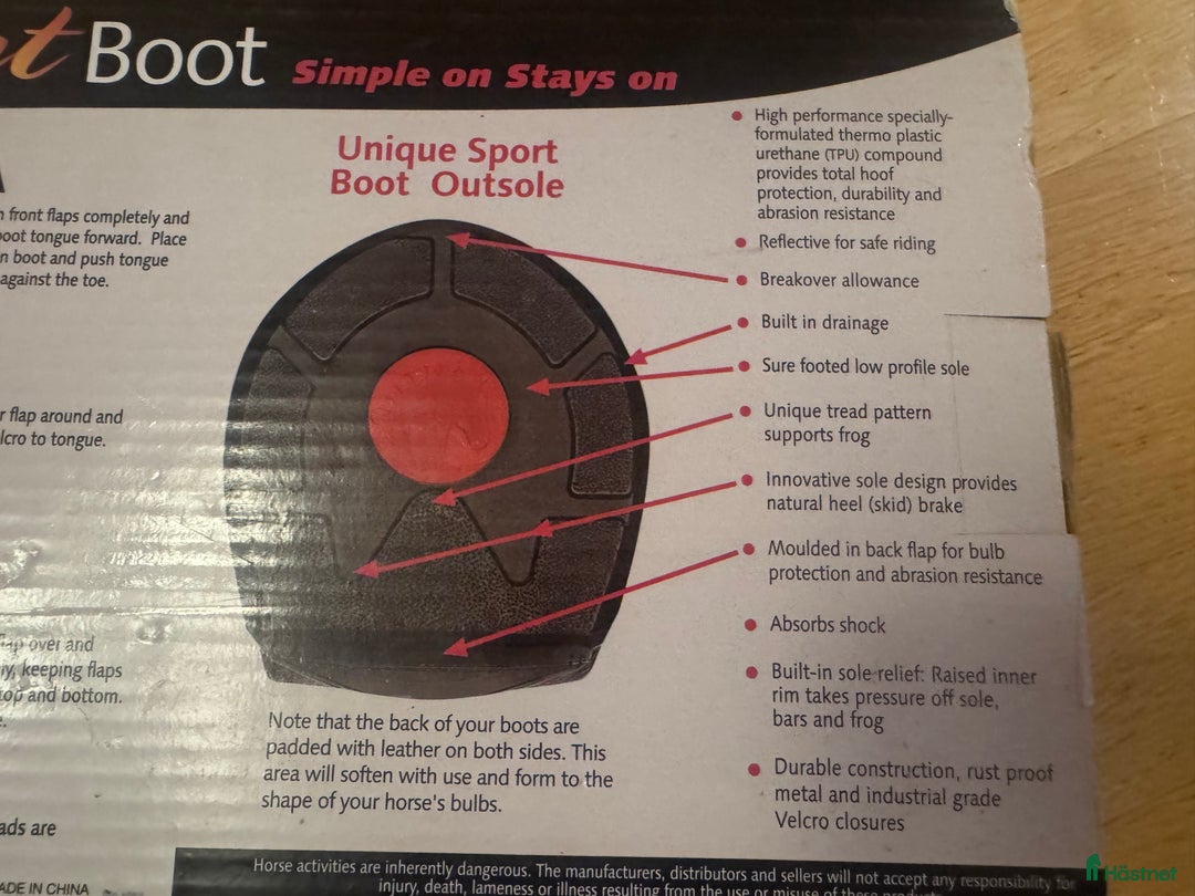 Övrig Hästutrustning hästutrustning till salu: Cavallo sport boot slim barfotaskor i Stockholm - Annons 3