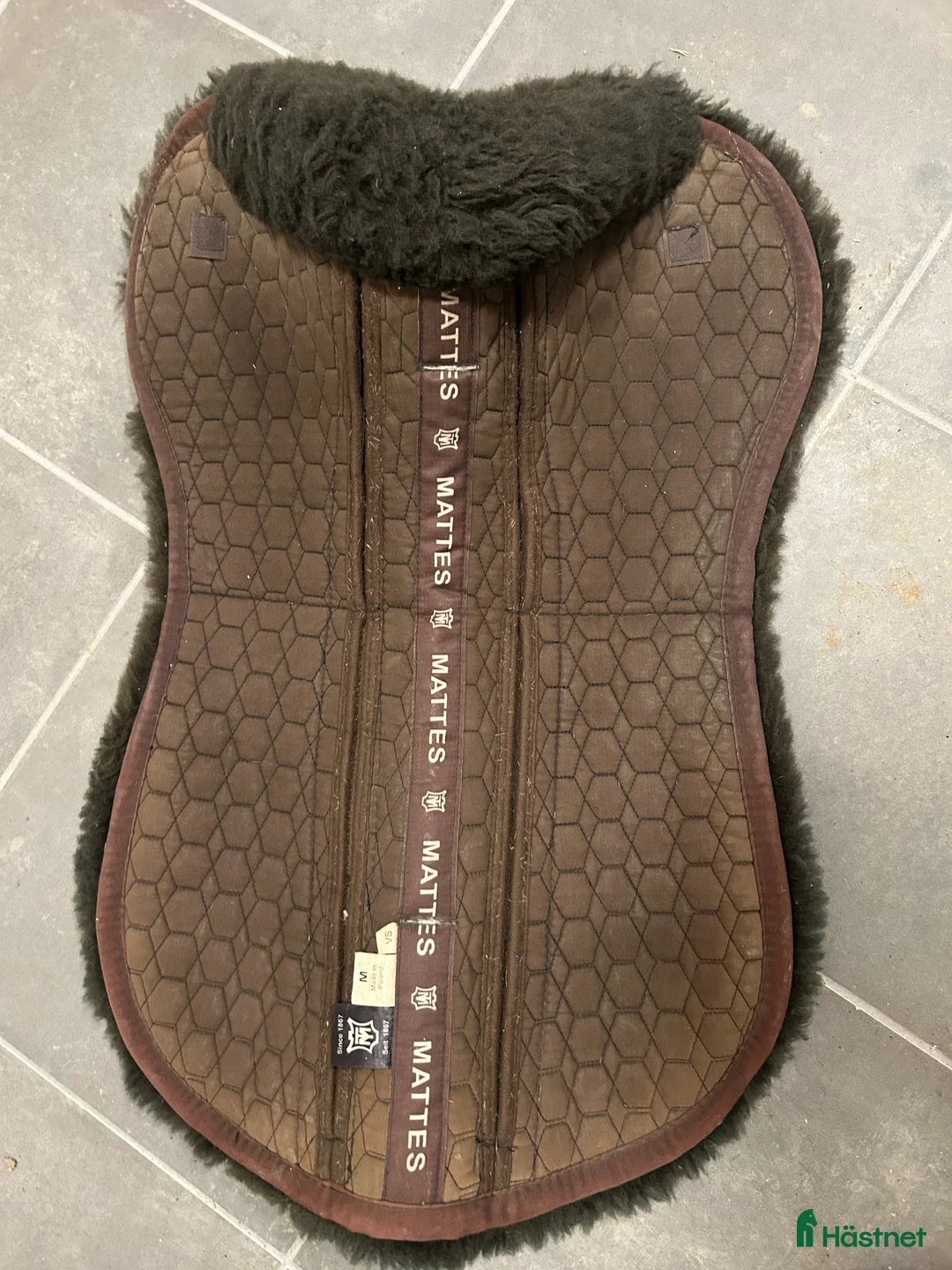 Sadeltillbehör hästutrustning till salu: Brun mattes correction pad - Annons 2