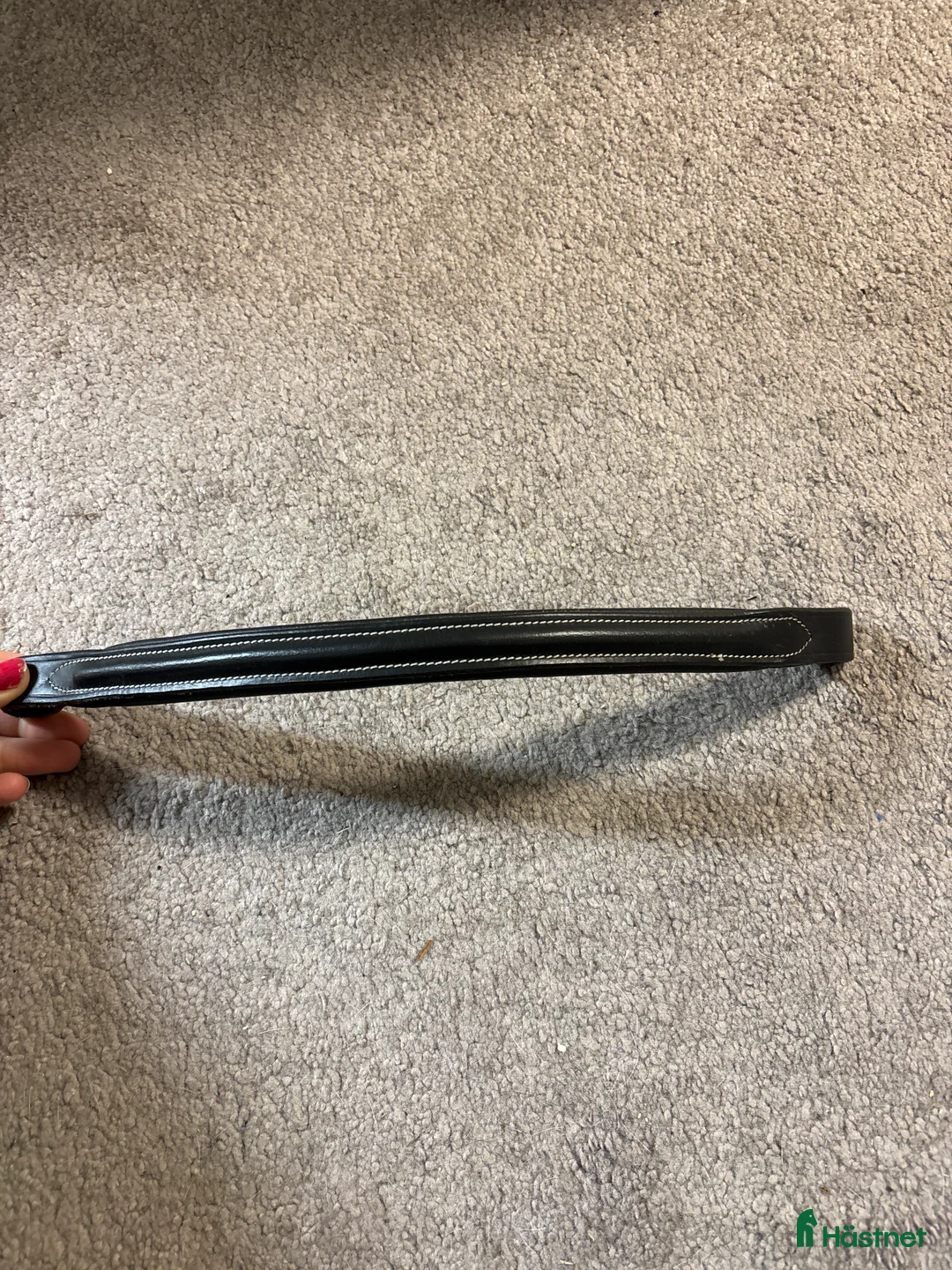 Träns hästutrustning till salu: Svart pannband i Kalix - Annons 1