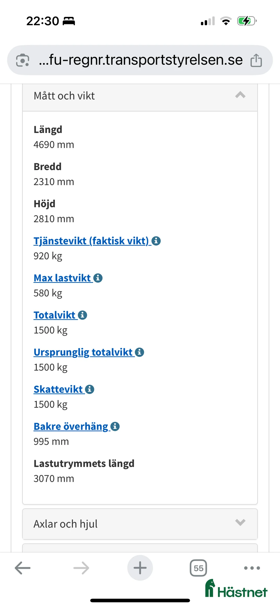 Hästtransporter  fordon & transport till salu: Visningsex  - Annons 2