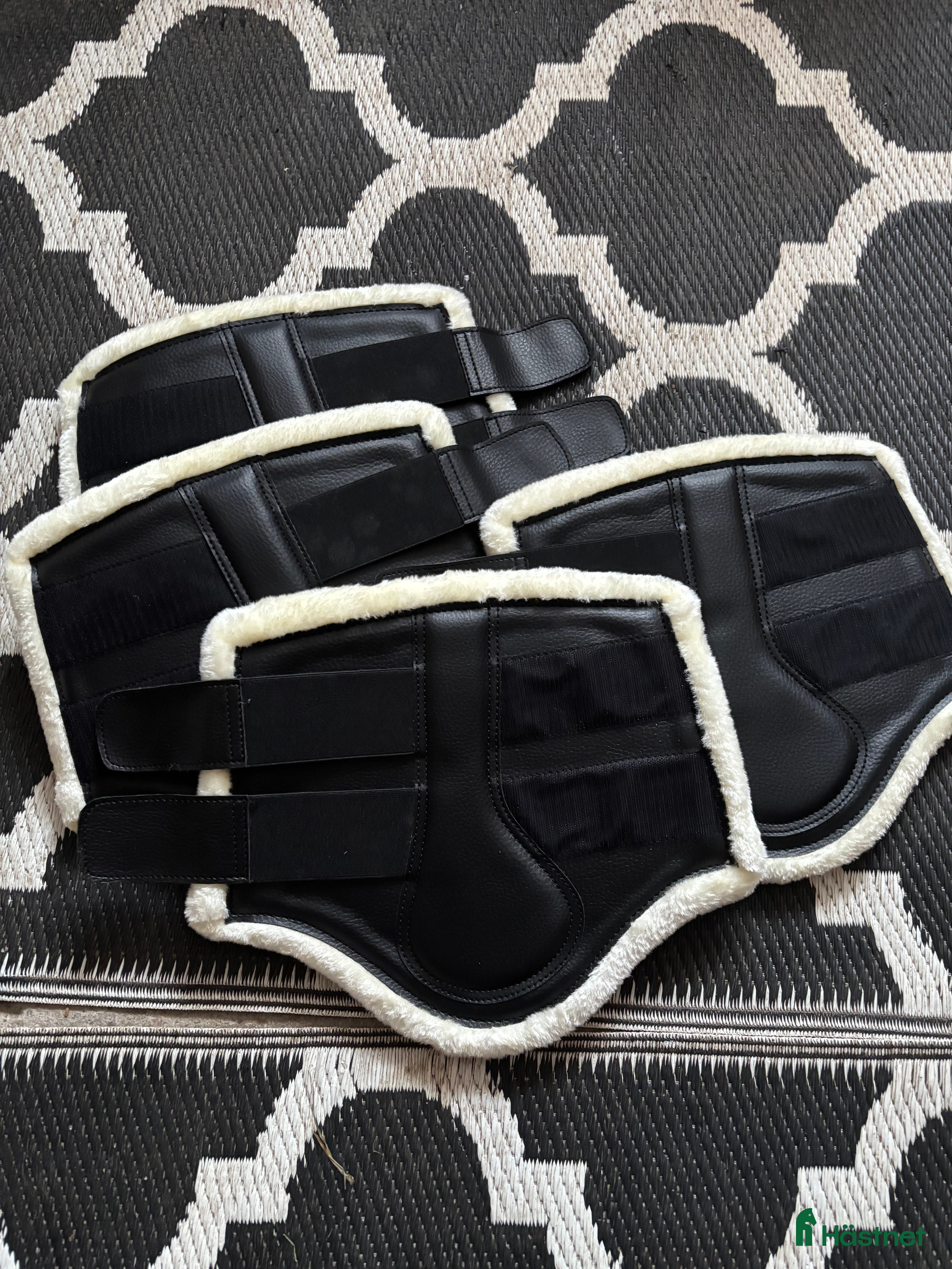 Benskydd hästutrustning Benskydd med fluff  - Annons 2