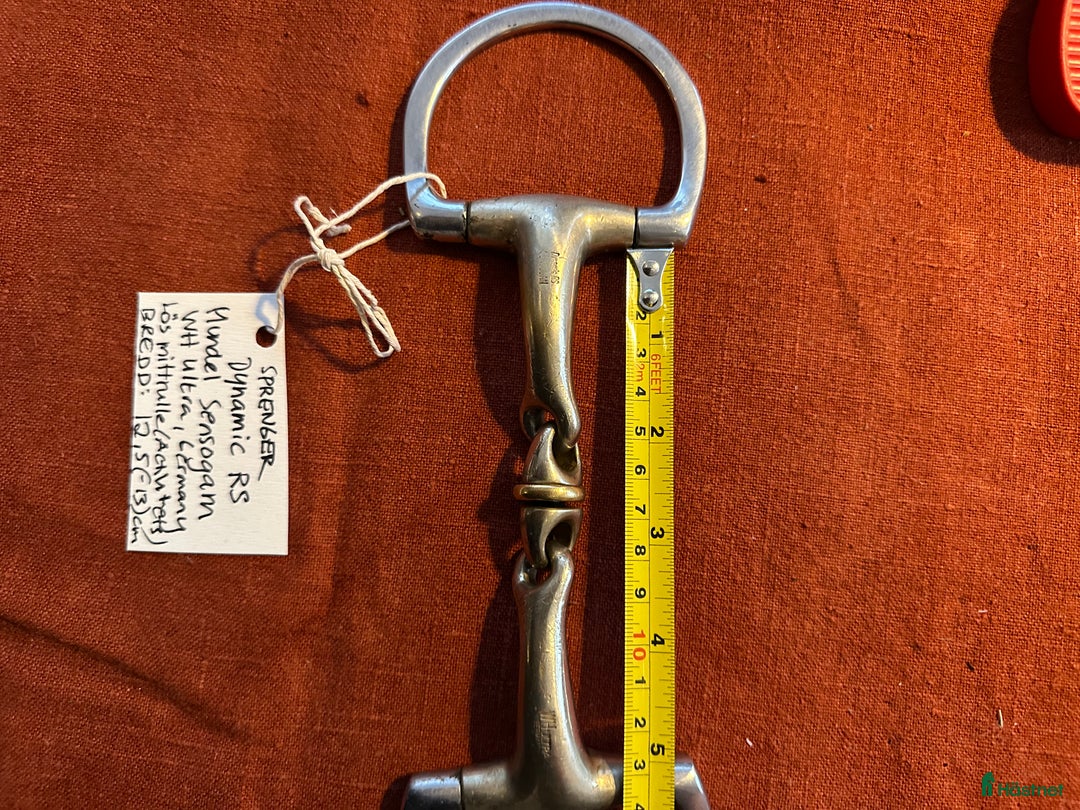 Bett hästutrustning till salu: Sprenger Dynamic RS Sensogam WH Ultra tredelat  i Vaxholm - Annons 2