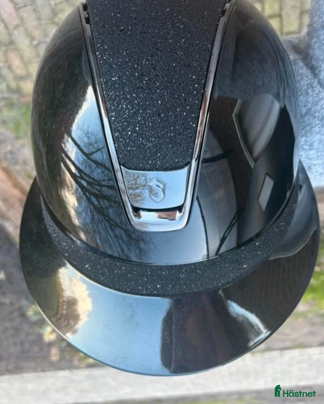 Hjälmar ryttarutrustning till salu: Miss Shield 2.0 Glossy Crystal Fabric - Annons 1