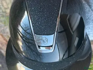 Hjälmar ryttarutrustning till salu: Miss Shield 2.0 Glossy Crystal Fabric - Annons 2