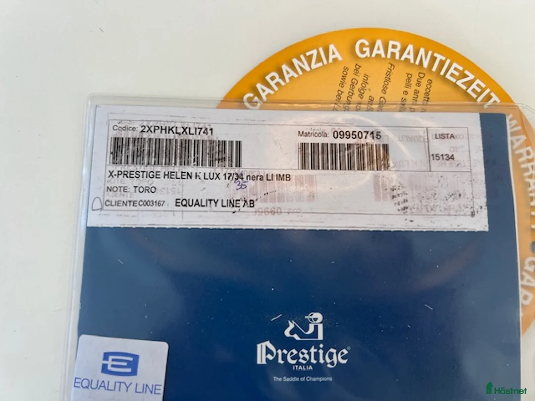 Sadlar hästutrustning till salu: Mycket fin Prestige X Helene sadel  - Annons 4