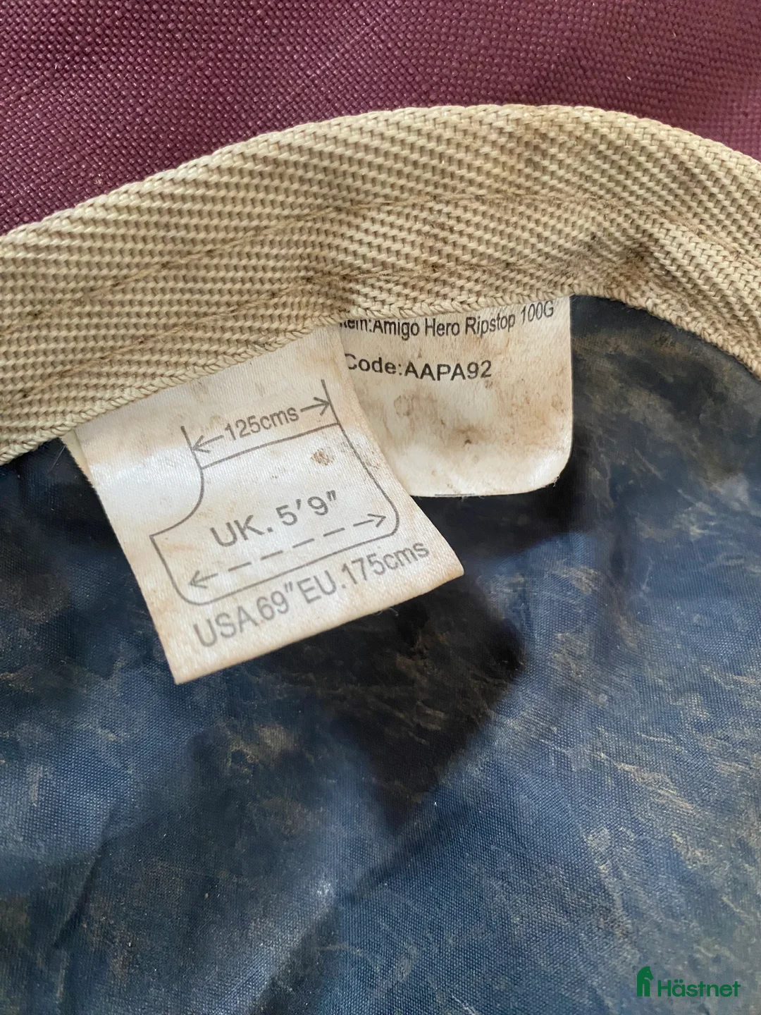 Täcken hästutrustning till salu: Amigo Hero Ripstop 600D 100g, 125cm - Annons 5