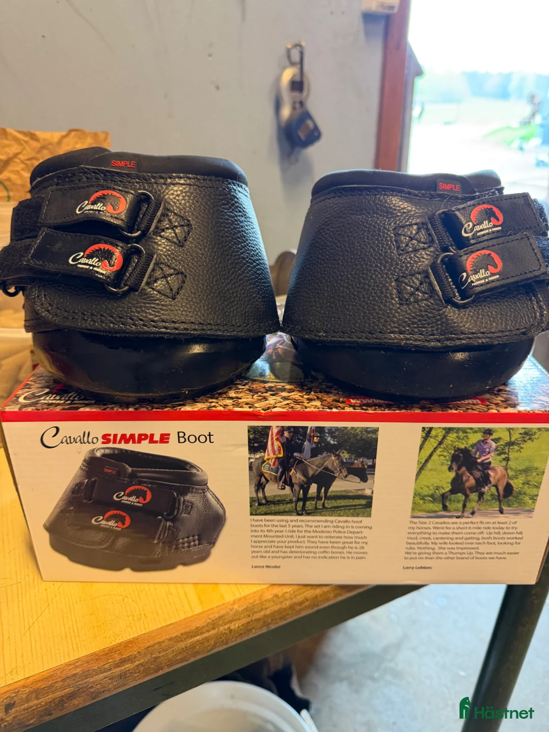 Övrig Hästutrustning hästutrustning till salu: Cavallo Easyboots strl 4 i Veddige - Annons 1