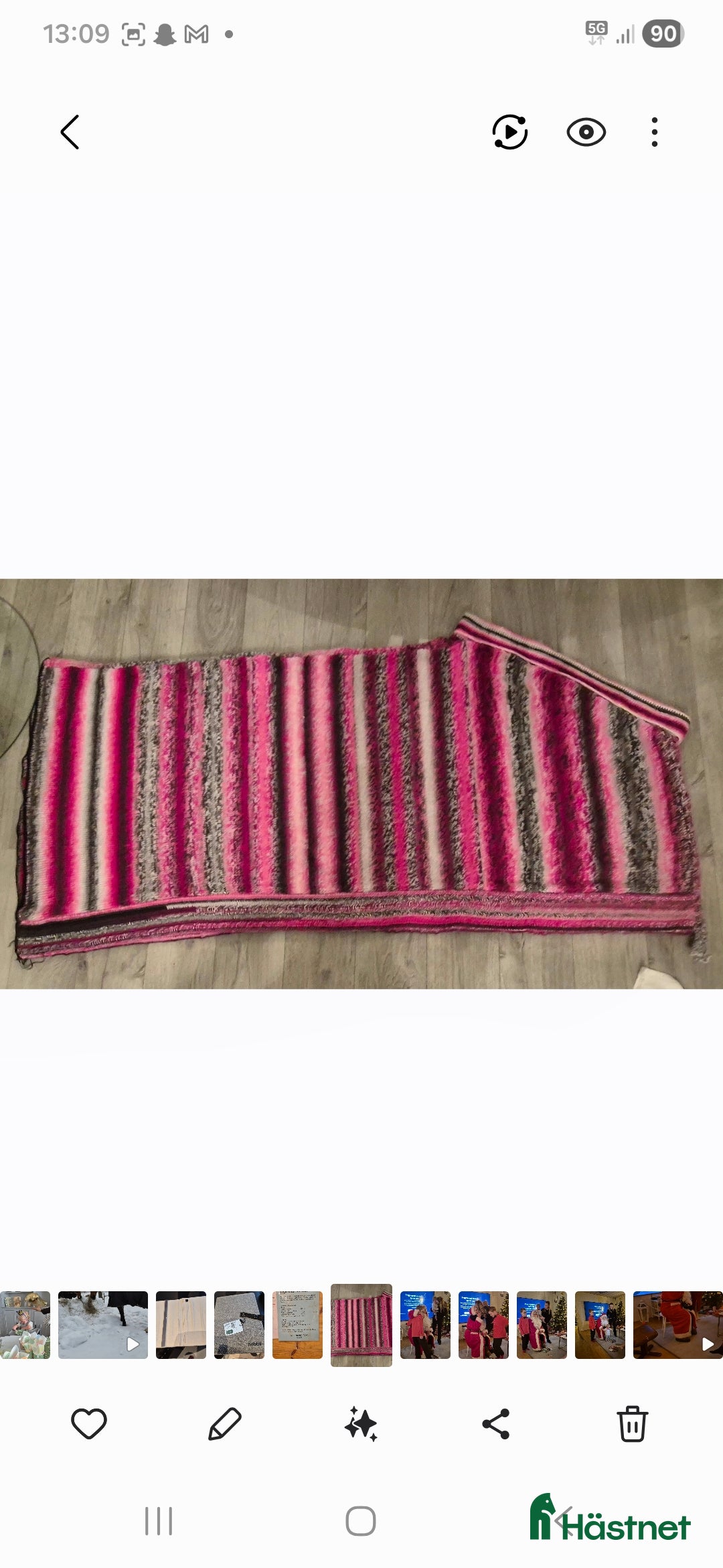 Täcken hästutrustning Stickat täcke - Annons 1