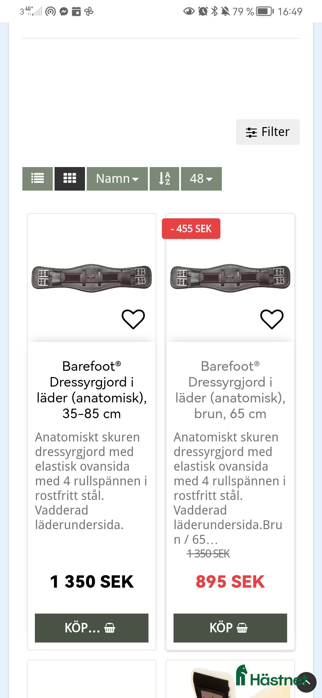 Sadlar hästutrustning till salu: Barefoot Cherokee  i Strömstad - Annons 2