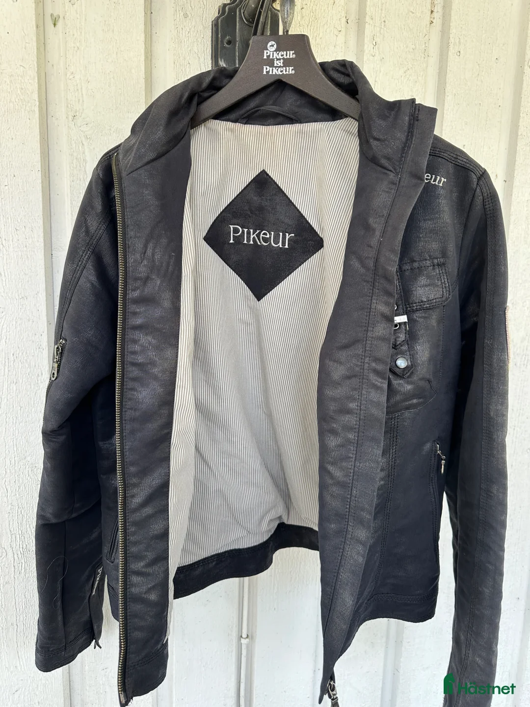 Jackor & Kavajer ryttarutrustning till salu: Pikeur jacka läderimitation  - Annons 2