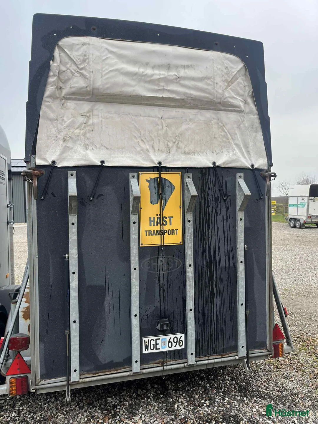 Hästtransporter  fordon & transport till salu: Hästtransport i glasfiber med sadelkammare i Löderup - Annons 3