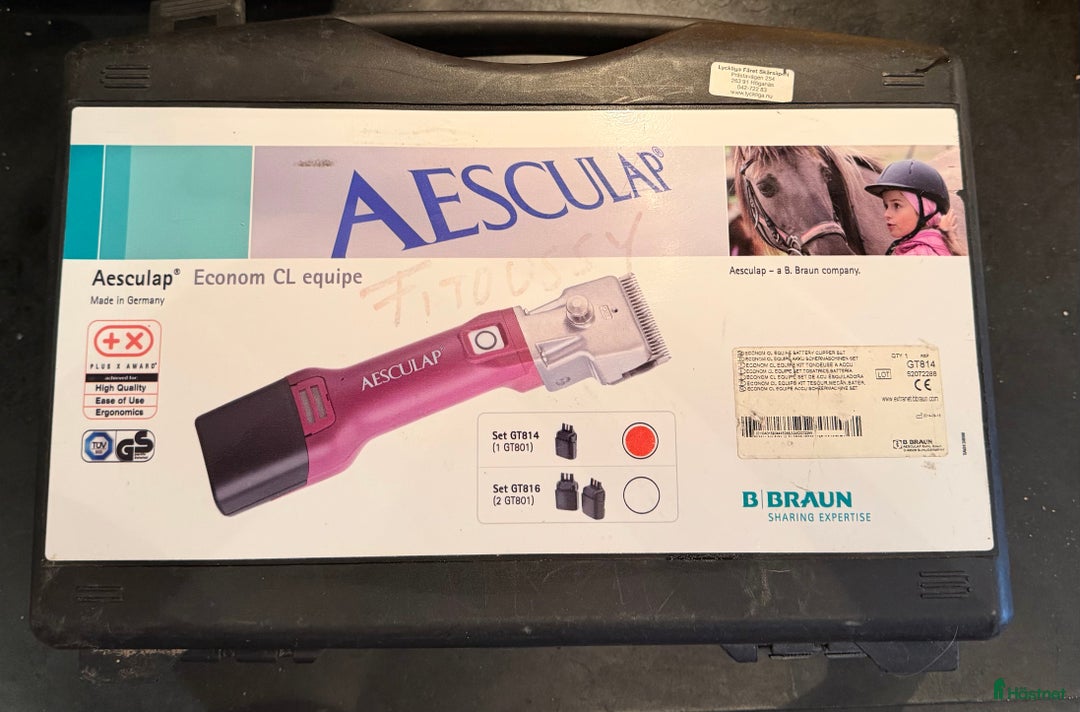 Övrig Hästutrustning hästutrustning till salu: Klippmaskin Aesculap econom CL GT 814 - Annons 6