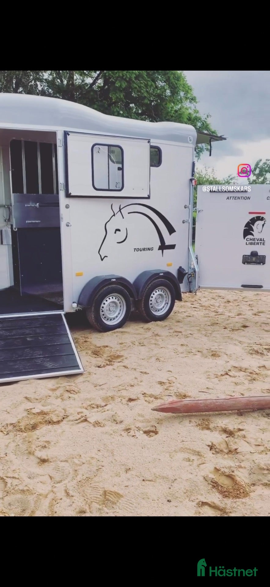 Hästtransporter  fordon & transport till salu: Knappt använd Cheval liberte Touring - Annons 2