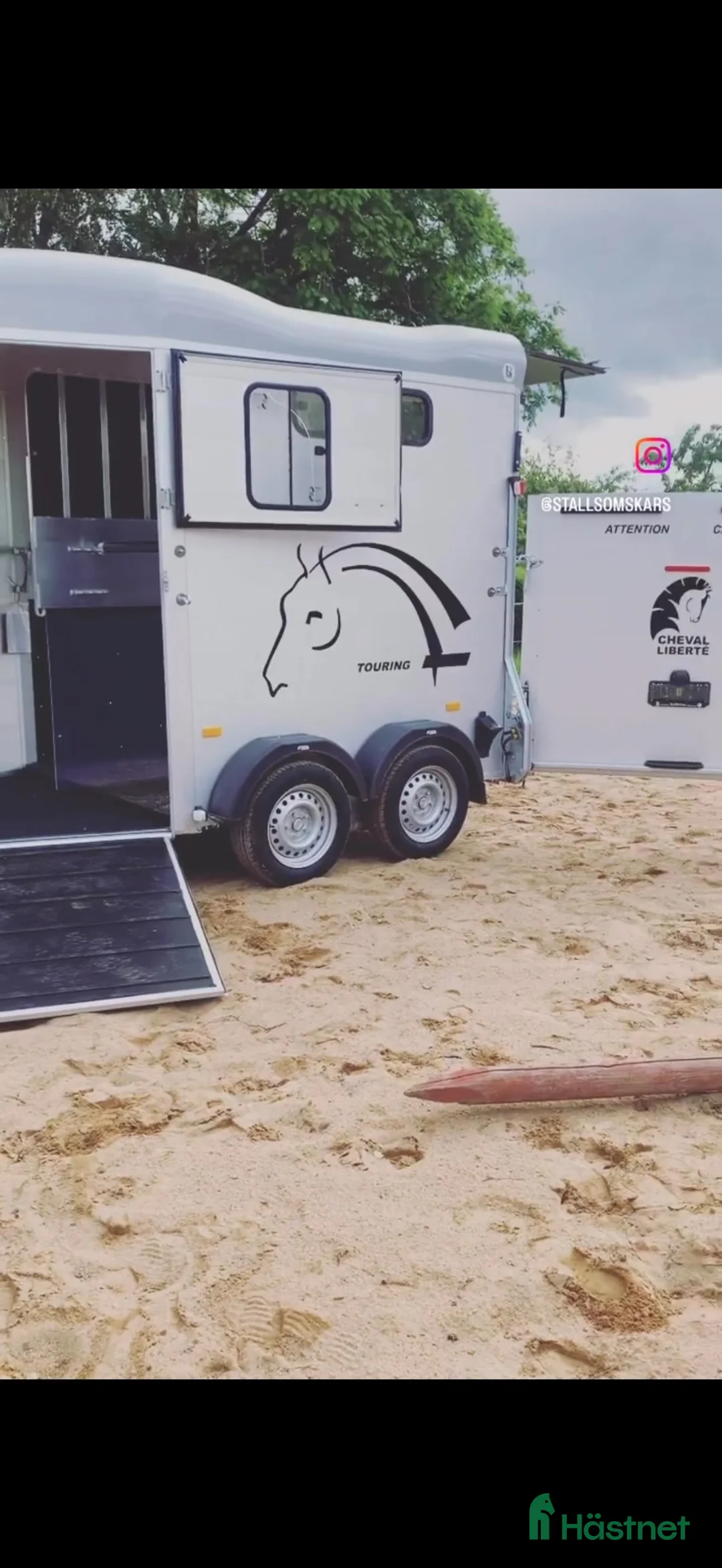 Hästtransporter  fordon & transport till salu: Knappt använd Cheval liberte Touring - Annons 1