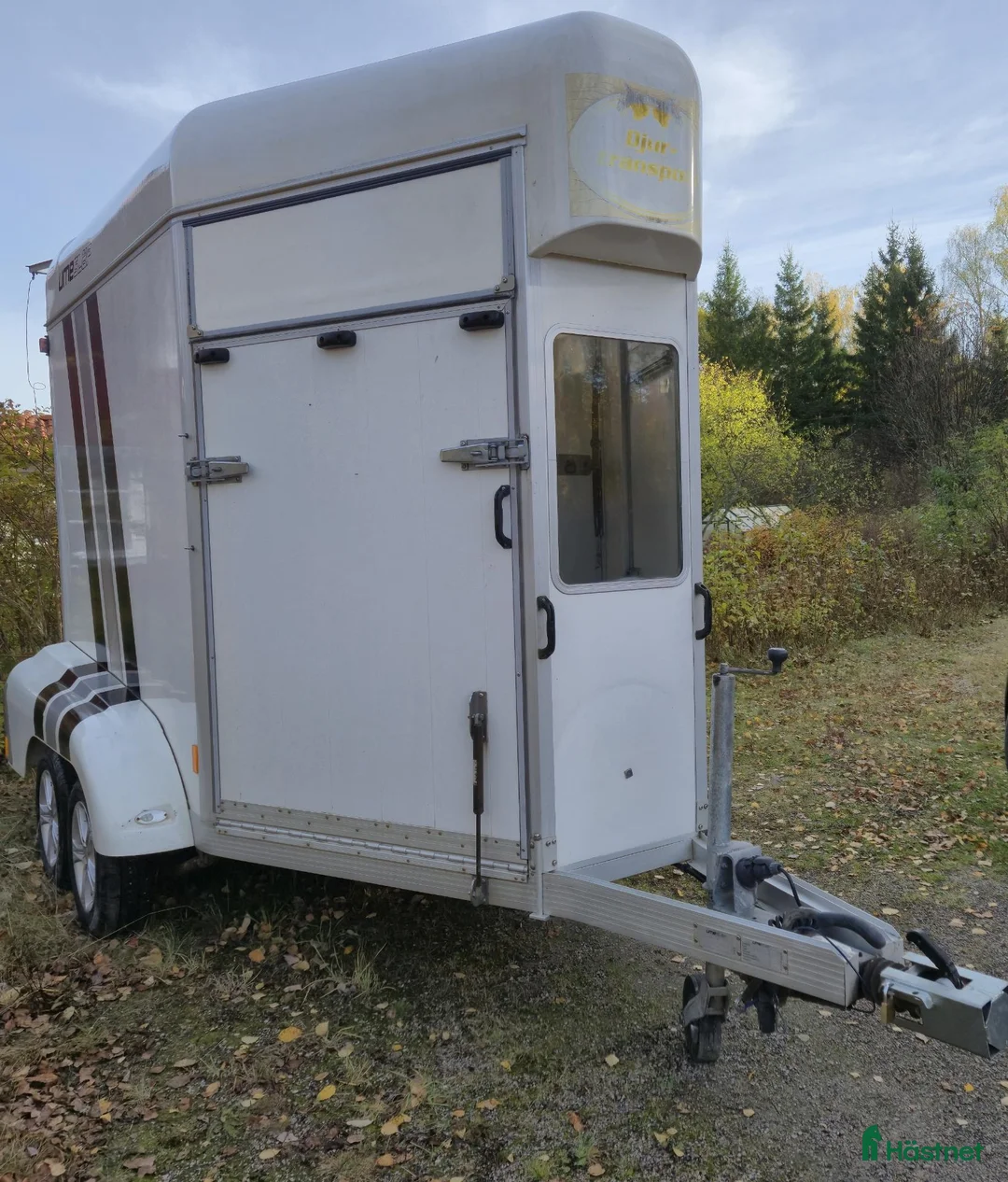 Hästtransporter  fordon & transport till salu: Umesläp BA45 Alugolv, fronturlastning, földörrar - Annons 2