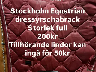 Schabrak & Vojlockar hästutrustning Dressyrschbrak från equestrian Stockholm - Annons 6