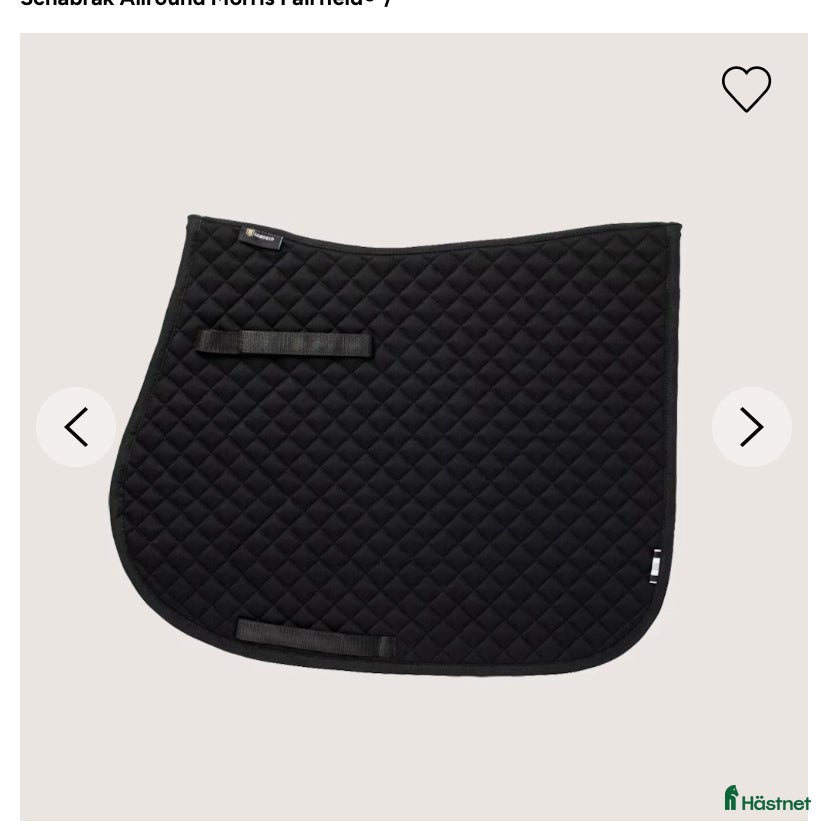 Schabrak &amp; Vojlockar hästutrustning till salu: Schabrak  i Valbo - Annons 13