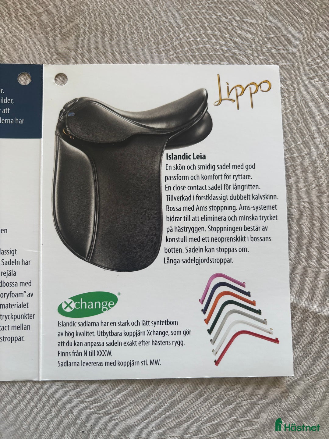 Sadlar hästutrustning till salu: Sadel Lippo i Gråbo - Annons 13
