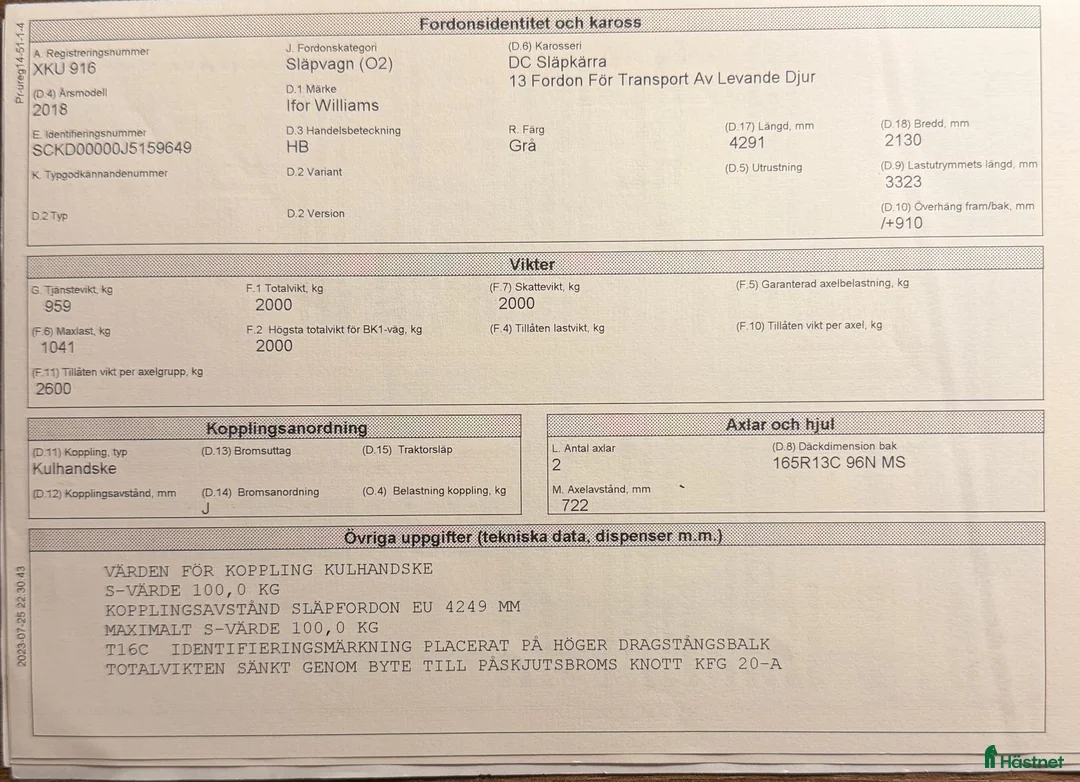 Hästtransporter  fordon & transport till salu: Ifor Williams HB 506 - Annons 5