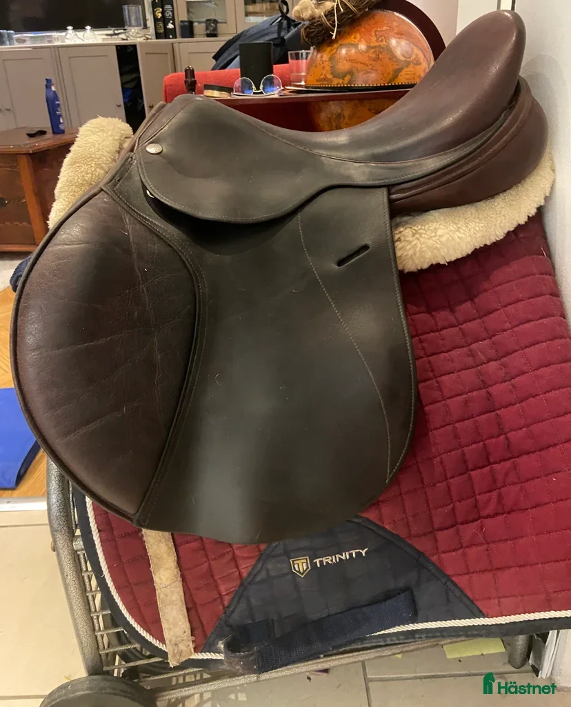 Sadlar hästutrustning till salu: Omstoppad kalvskinnssadel till salu i Stockholm - Annons 4