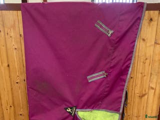 Täcken hästutrustning Rosa regntäcke med halvhals i Sösdala - Annons 16