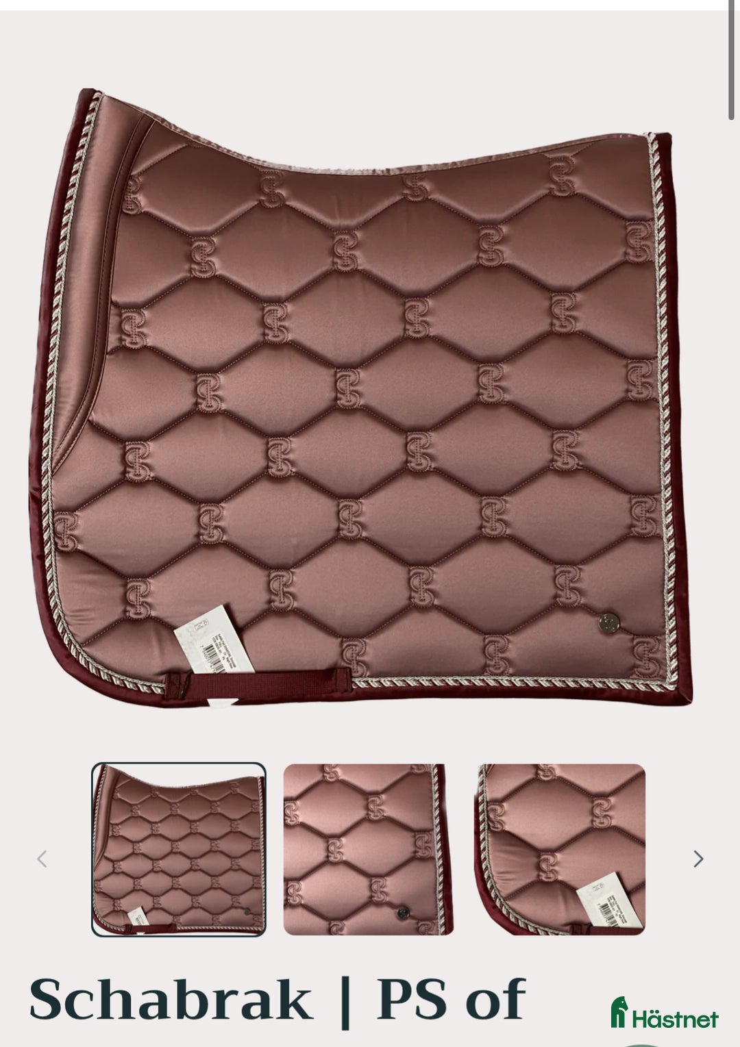 Schabrak & Vojlockar hästutrustning till salu: Ps of Sweden schabrak  i Bromma - Annons 1