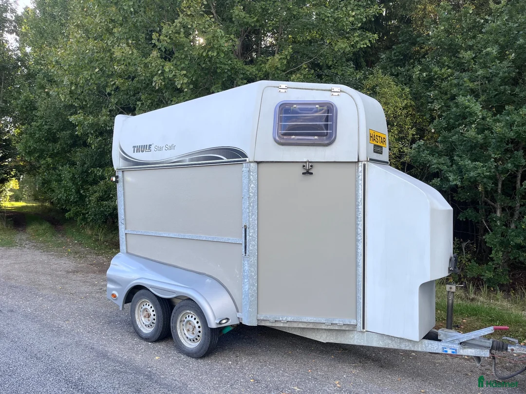 Hästtransporter  fordon & transport till salu: Nybesiktigad Thule Star Safir NYTT GOLV!  - Annons 2