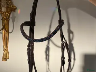 Träns hästutrustning Stübben träns nytt magnetpannband swarowski - Annons 5