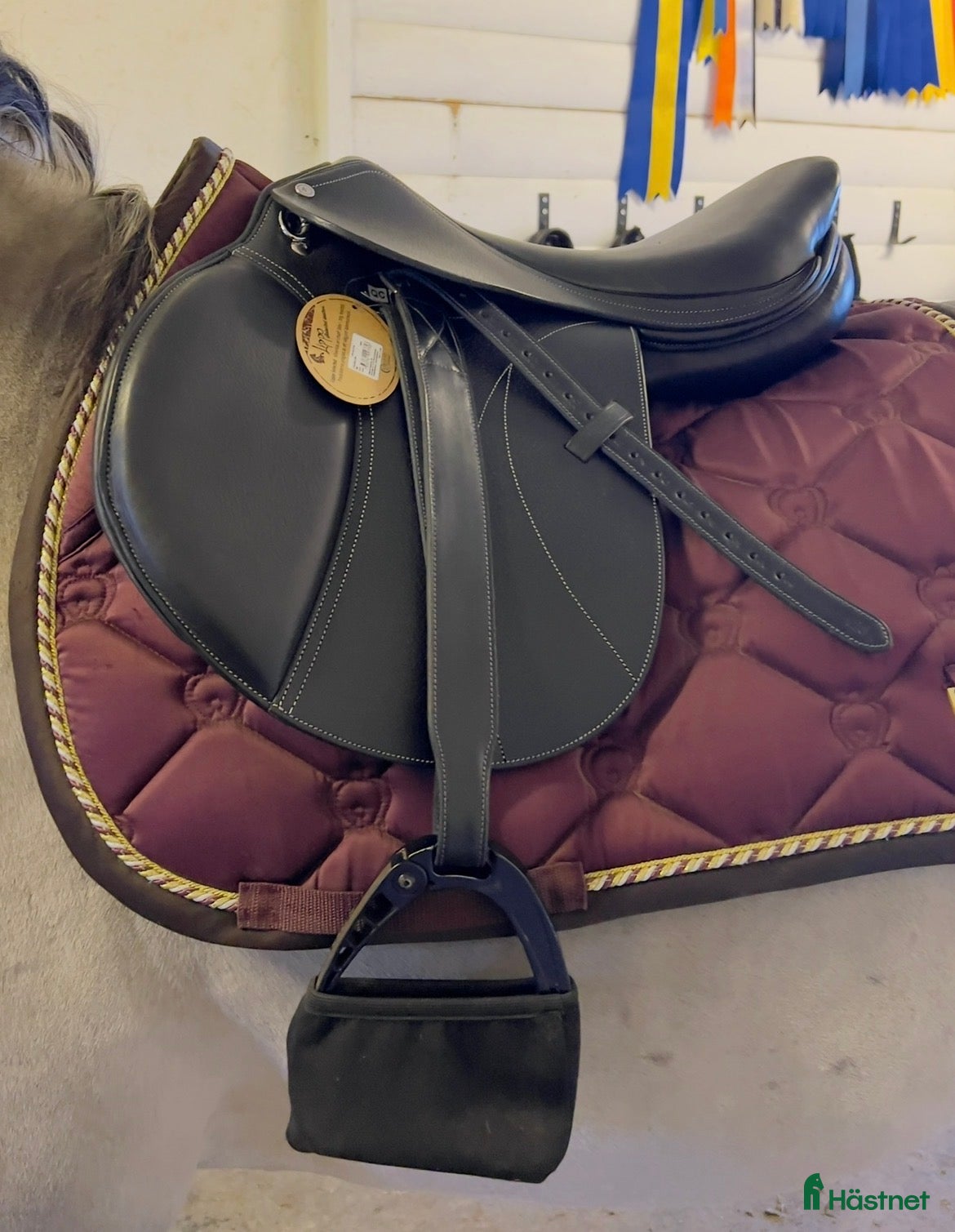 Sadlar hästutrustning Knights Siddhant 16,5 tum i nyskick  - Annons 4