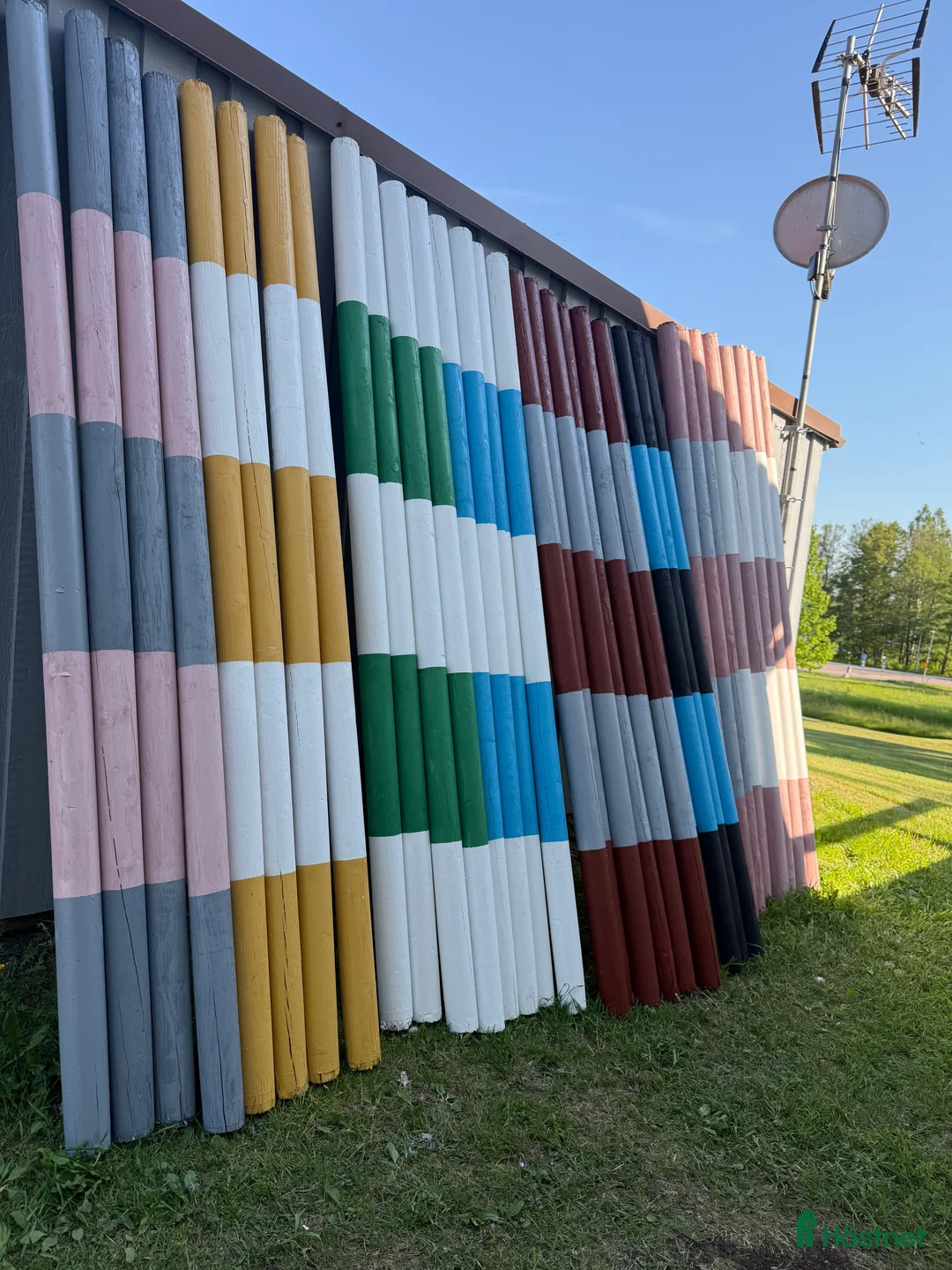 Stallinredning, stängsel & gård övrig utrustning till salu: Bommar , Hinder  i Skinnskatteberg - Annons 3