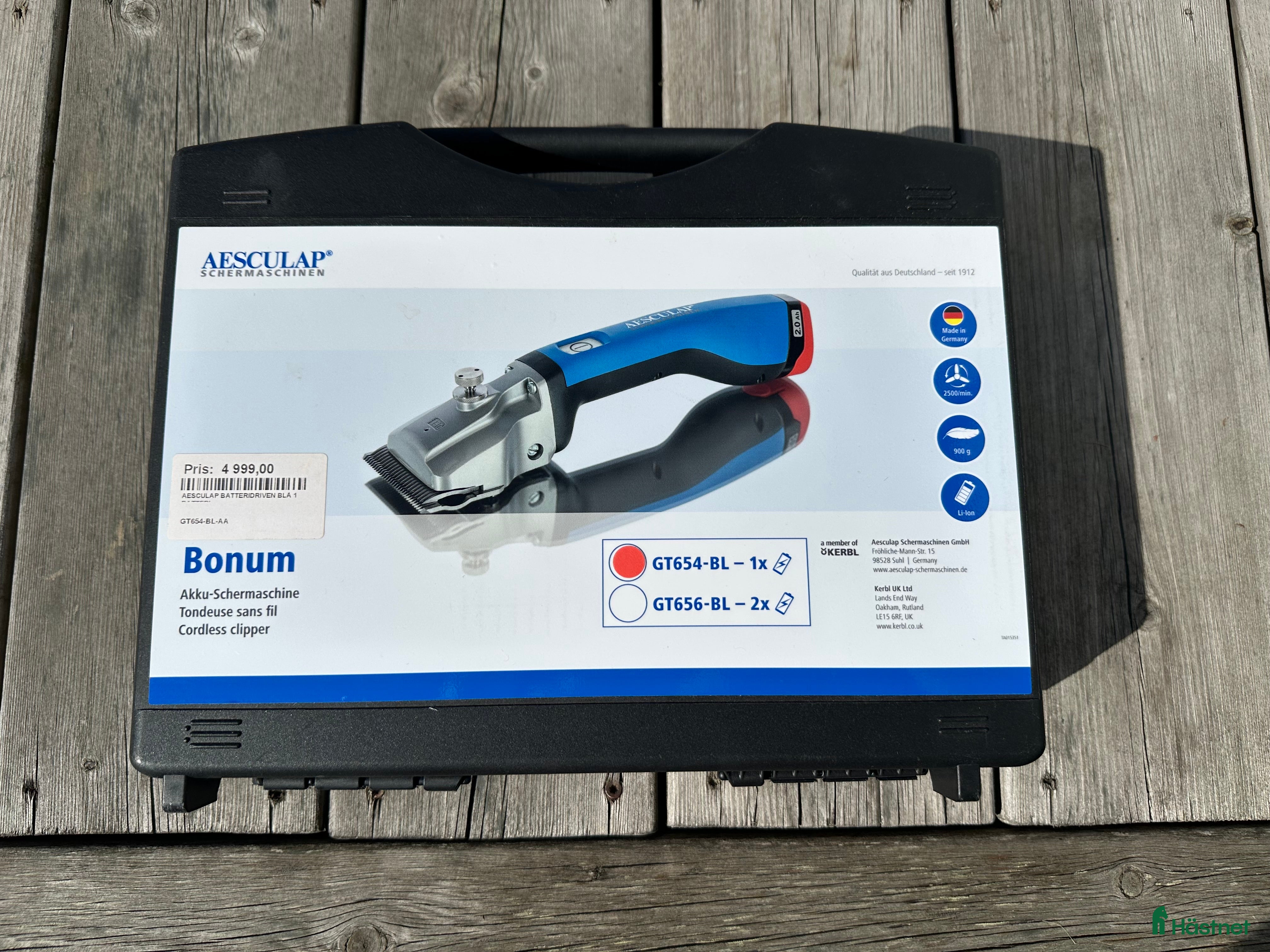 Övrig Hästutrustning hästutrustning till salu: Klippmaskin Aesculap GT654-BL i Kungsbacka - Annons 6