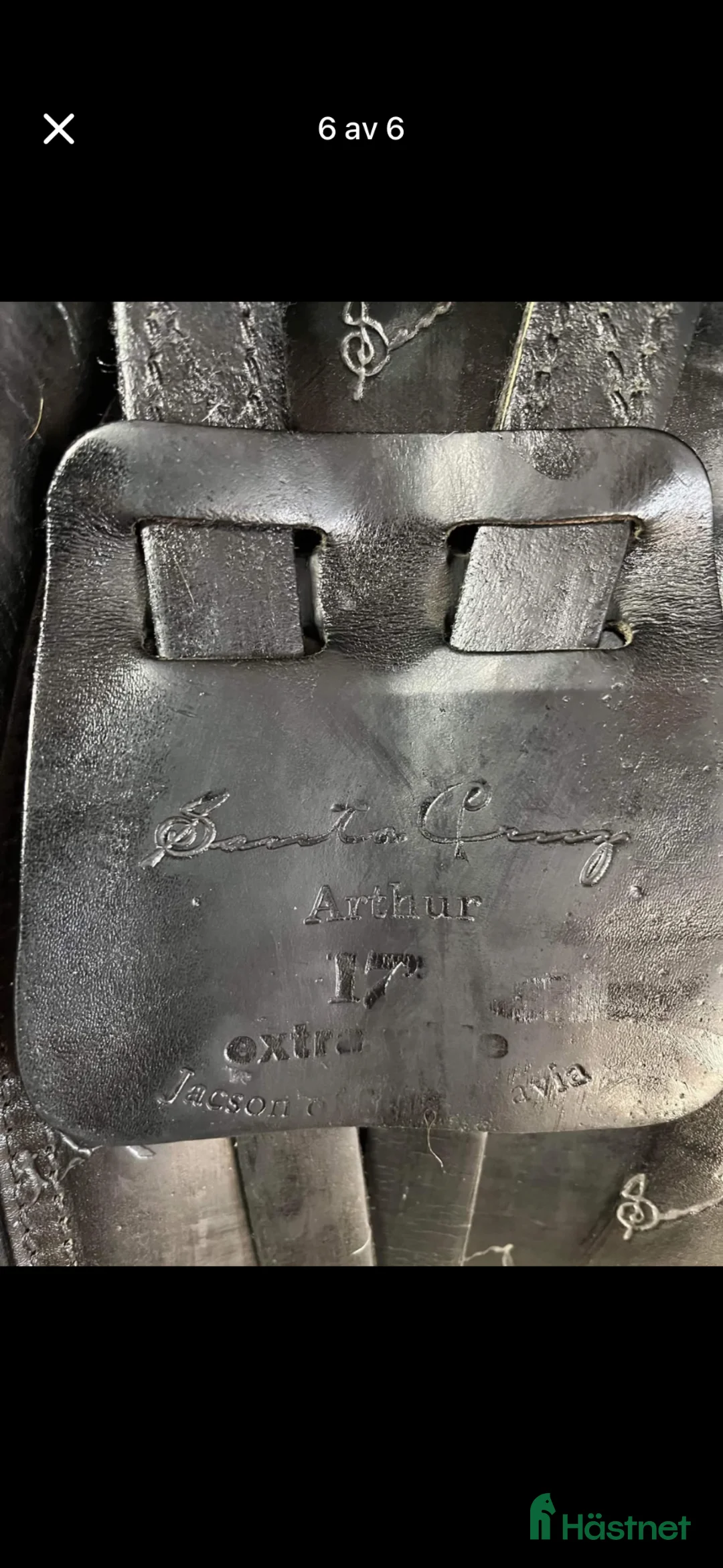 Sadlar hästutrustning till salu: Santa Cruz Arthur - Annons 6