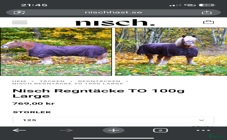 Täcken hästutrustning till salu i Ljungby - Annons 8