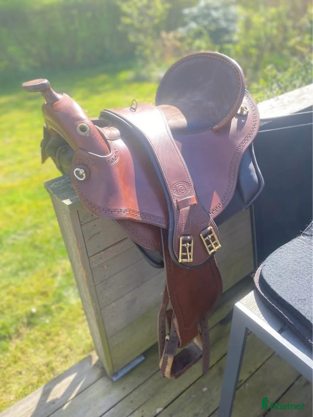 Sadlar hästutrustning till salu: D&P Quantum Western S3 - Annons 2