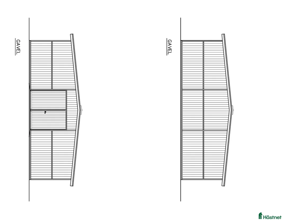 Stallinredning, stängsel & gård övrig utrustning till salu: Ute-boxen stall 4 boxar. Nyskick, bättre begagnat. i Kattarp - Annons 5