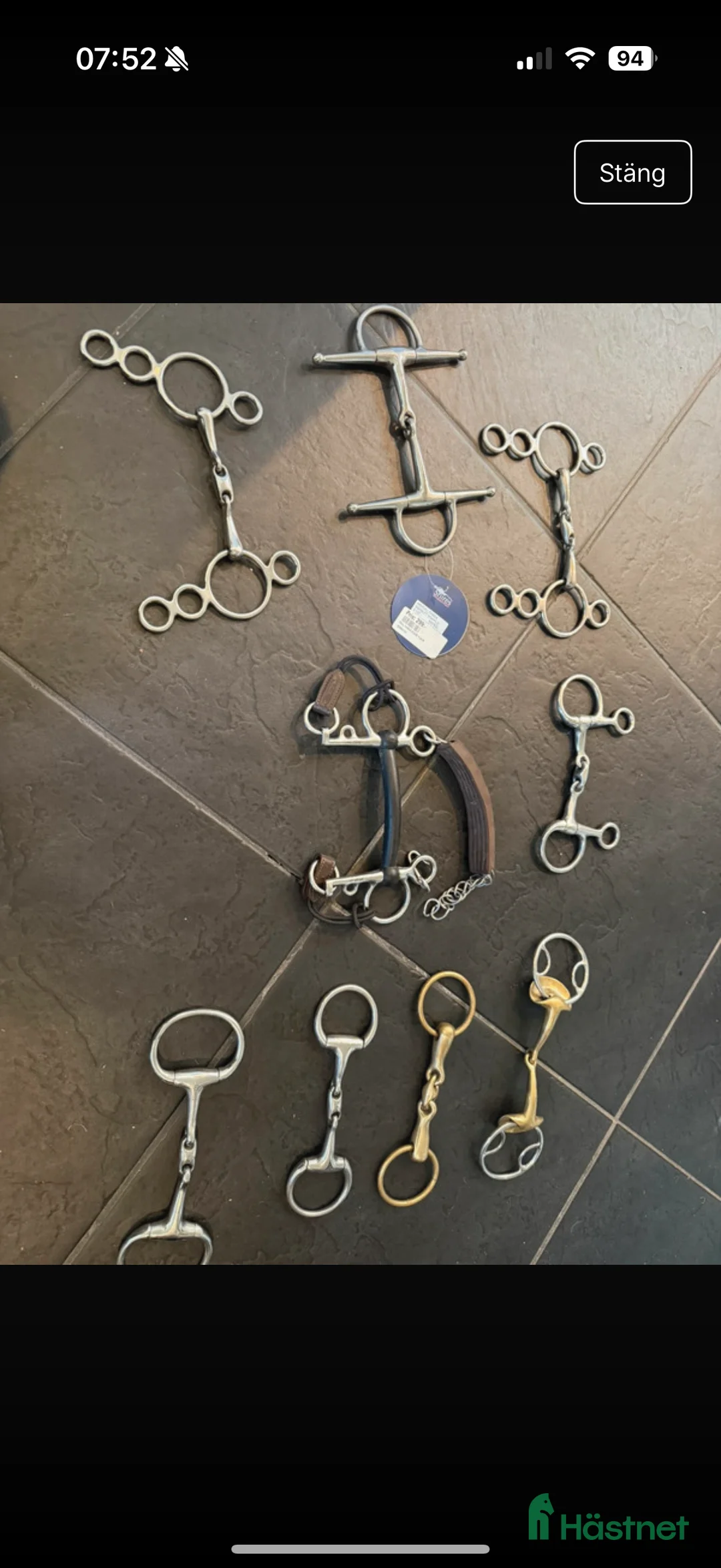 Bett hästutrustning till salu: Massa bett för bra pris  i Lerum - Annons 1