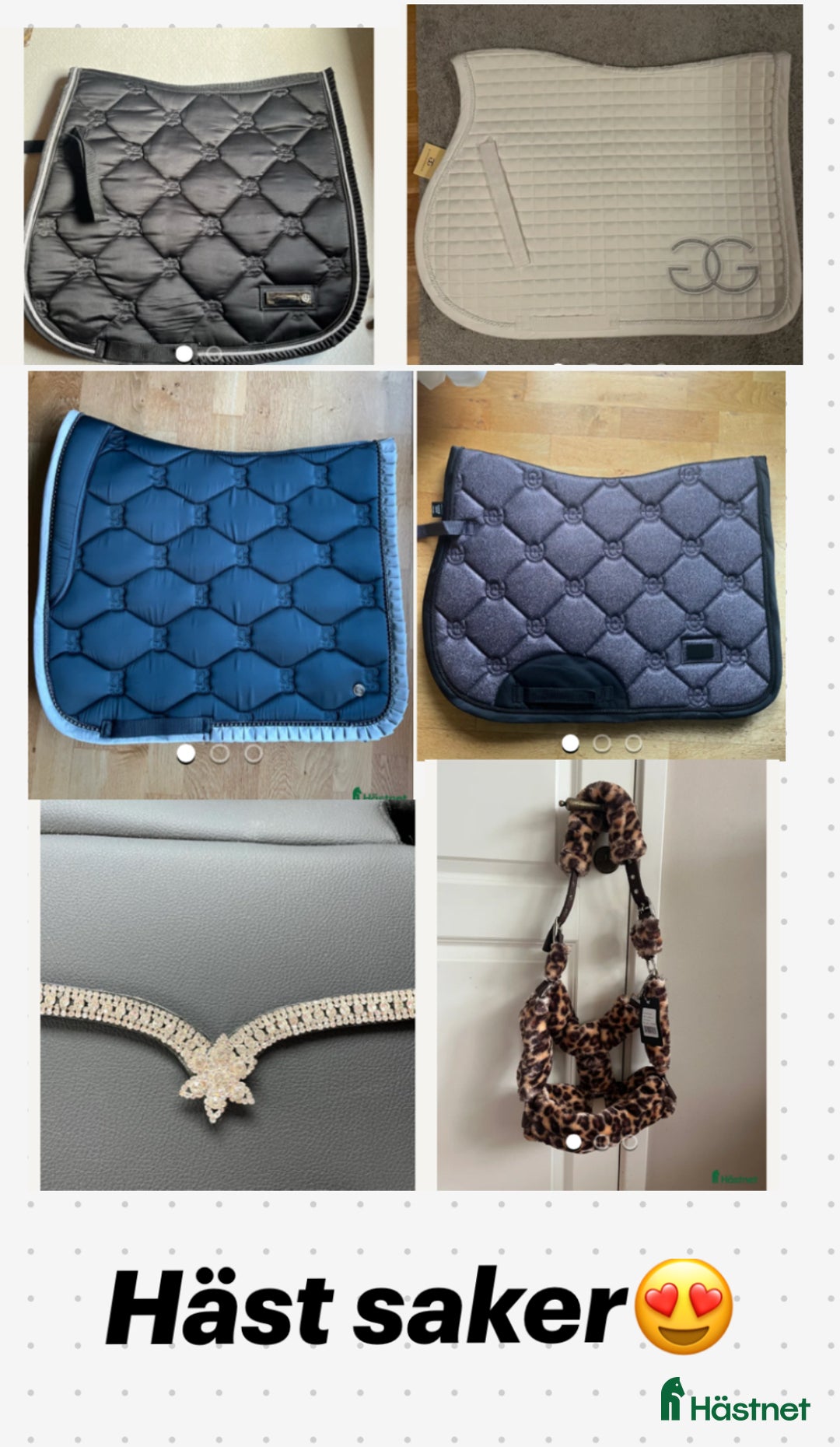 Övrig Hästutrustning hästutrustning till salu: Jätte fina häst saker!!! - Annons 1