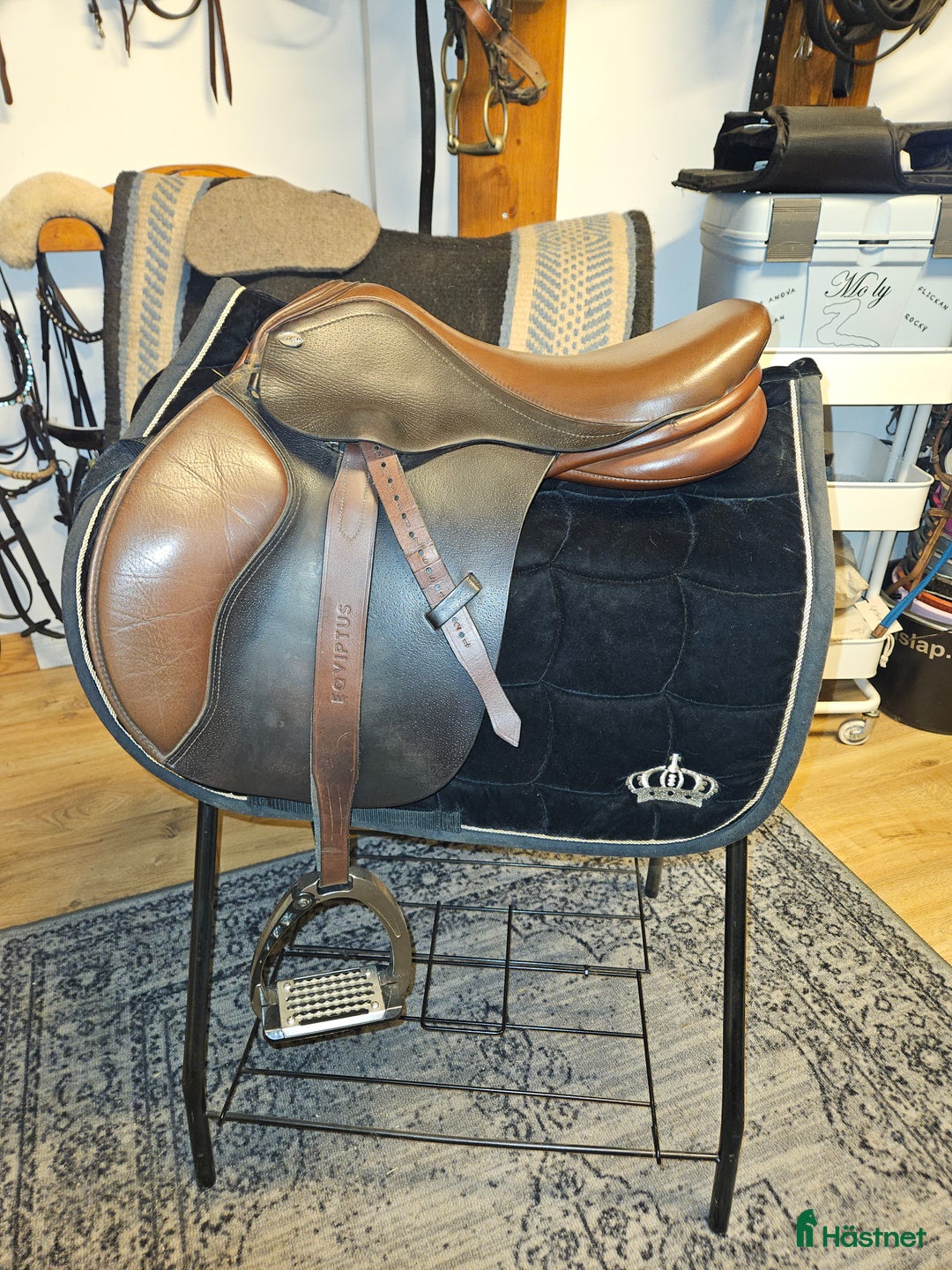 Sadlar hästutrustning till salu: Ponny sadel Globus 15,5" i Munka-ljungby - Annons 1